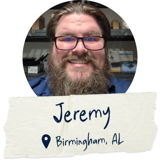 Jeremy - Birmingham, AL